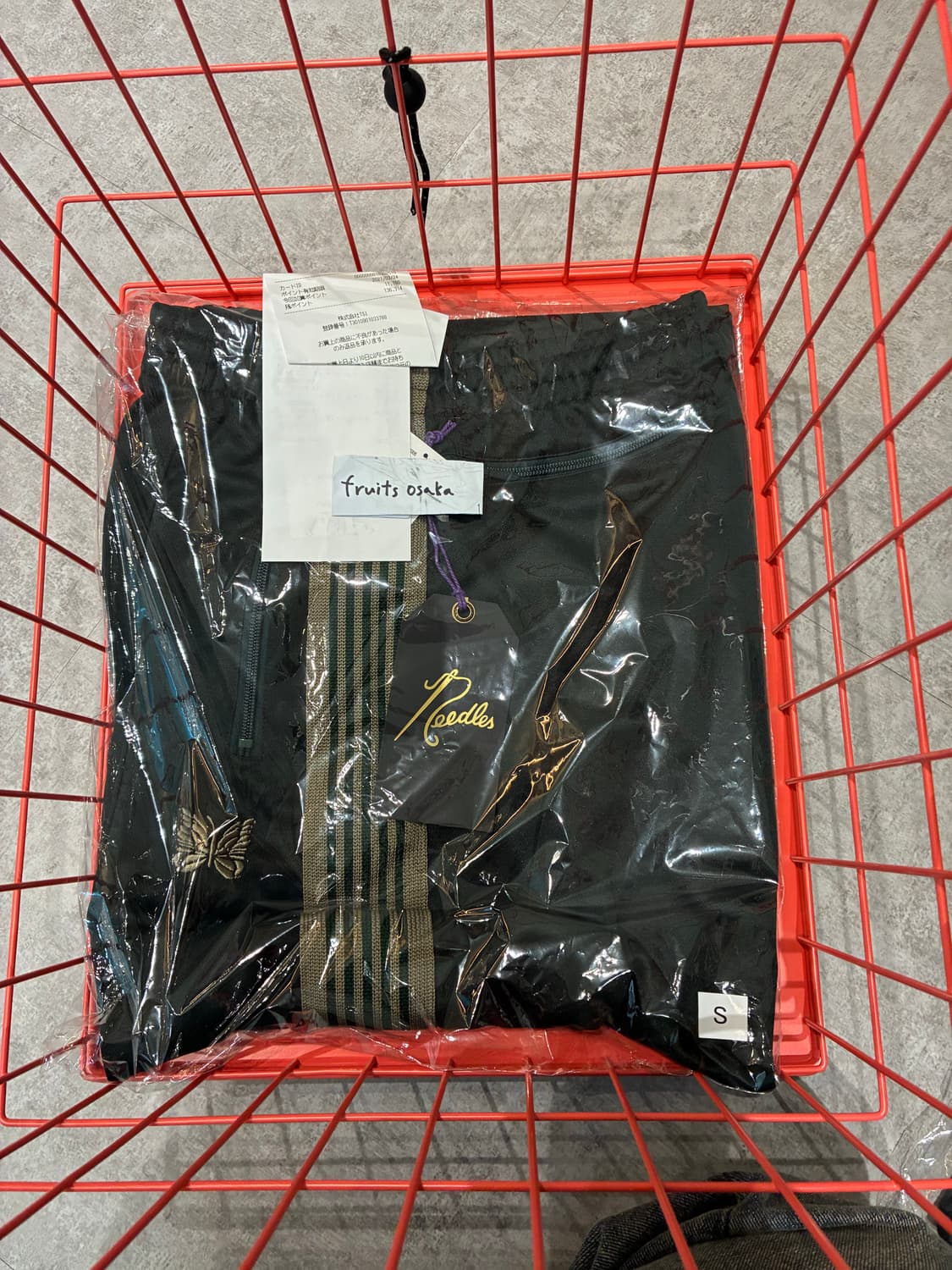 니들스 x LHP H.D폴리트랙팬츠 다크그린s 상품이미지2