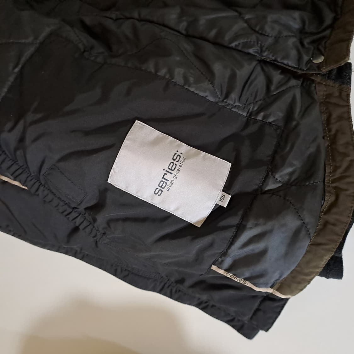 (택포) 코오롱시리즈 누빔안감 슬리브 셔링 자켓 B82 상품이미지8