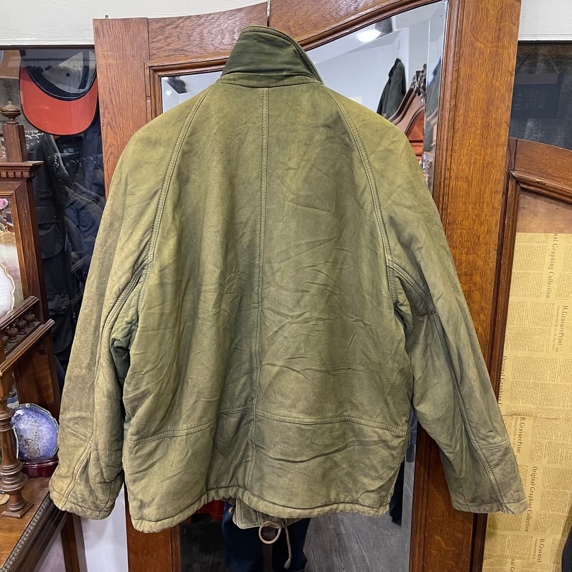 90's vintage leather jacket 상품이미지10