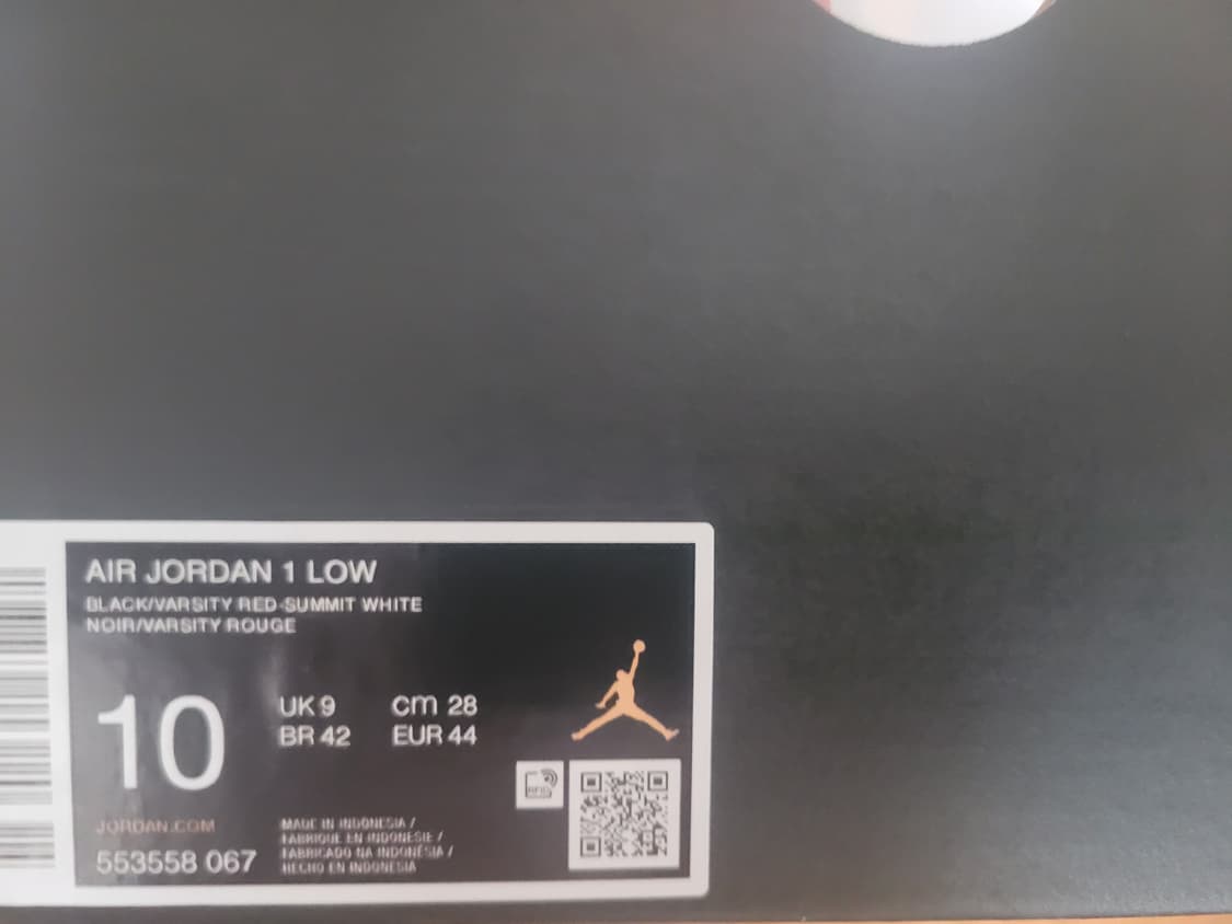 에어 조던 로우 1 바시티 레드 280 상품이미지5
