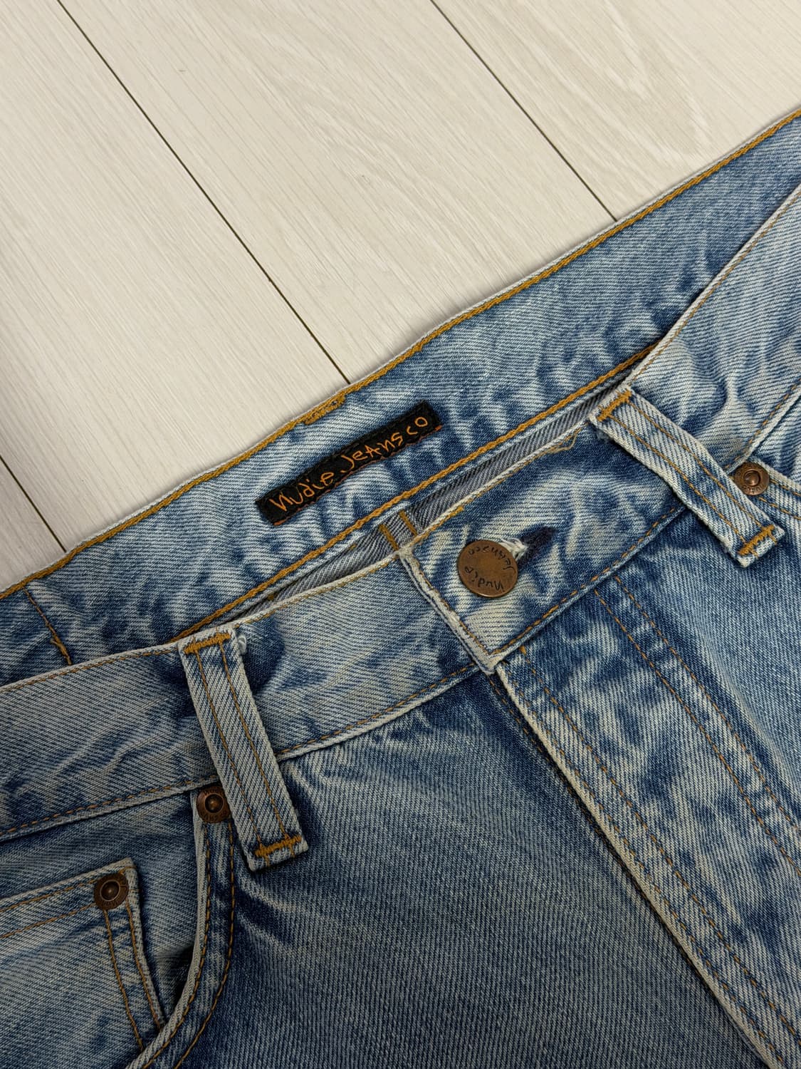 Vintage Nudie jeans Steady Eddie II 33 상품이미지4