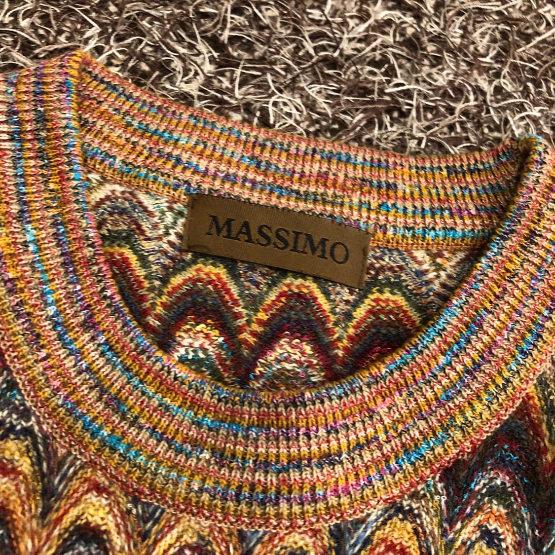 MASSIMO 울 패턴 니트 상품이미지4