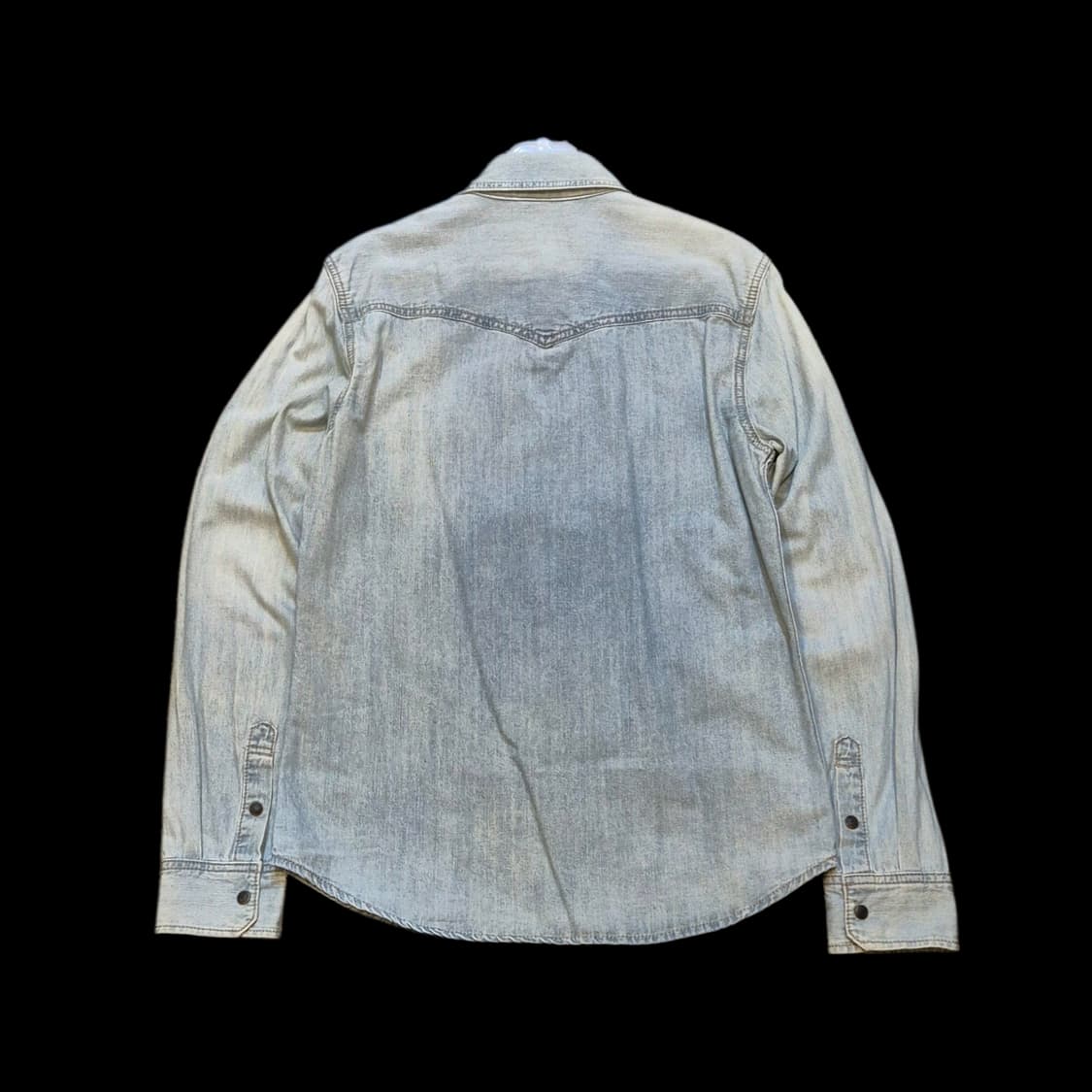 M 디키즈 웨스턴 워싱 데님셔츠  상품이미지2