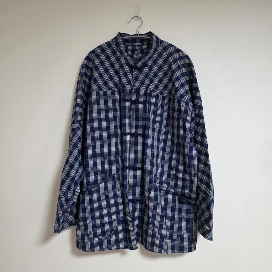 포터클래식 PALAKA 로컬 차이니즈 자켓 3사이즈 네이비 상품이미지1