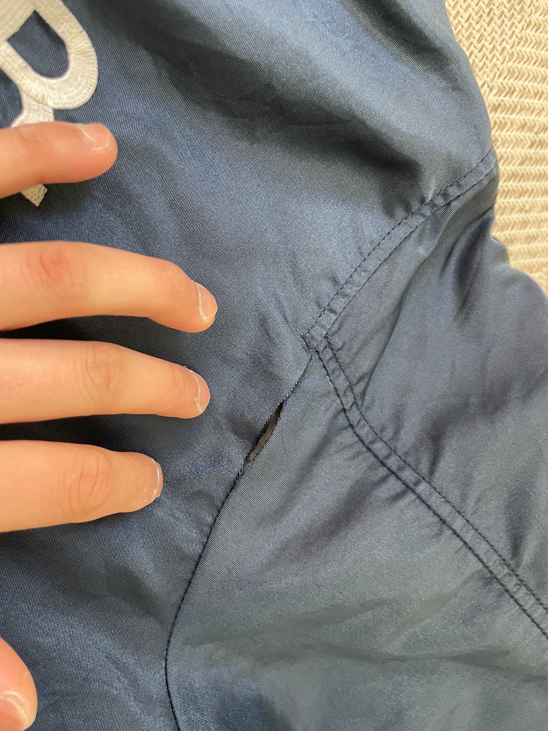 컨버스 올스타 나일론 안감 쉐르파 자켓  J04025 상품이미지3