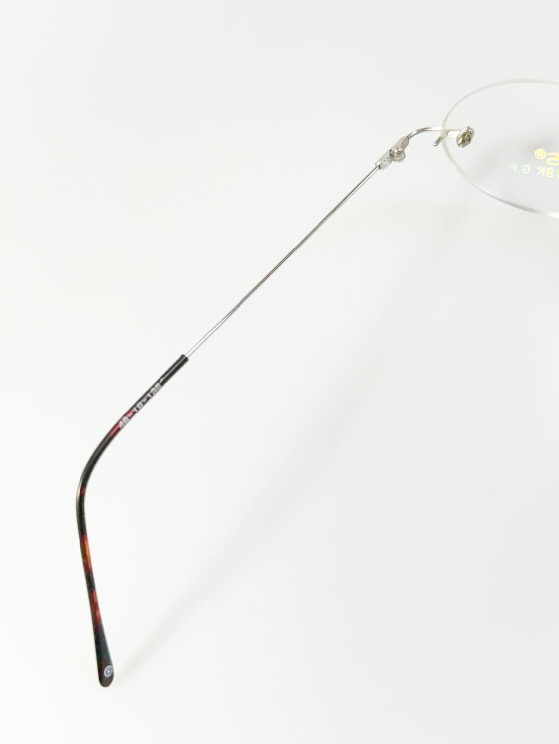 WINS 실버 오벌 무테 메탈 프레임 빈티지 안경 상품이미지7