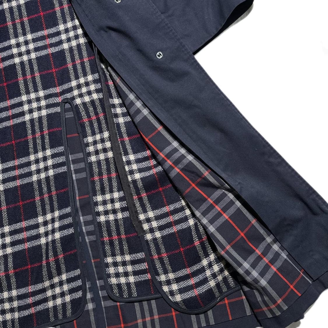버버리 체크 내피 싱글 트렌치 코트 상품이미지7