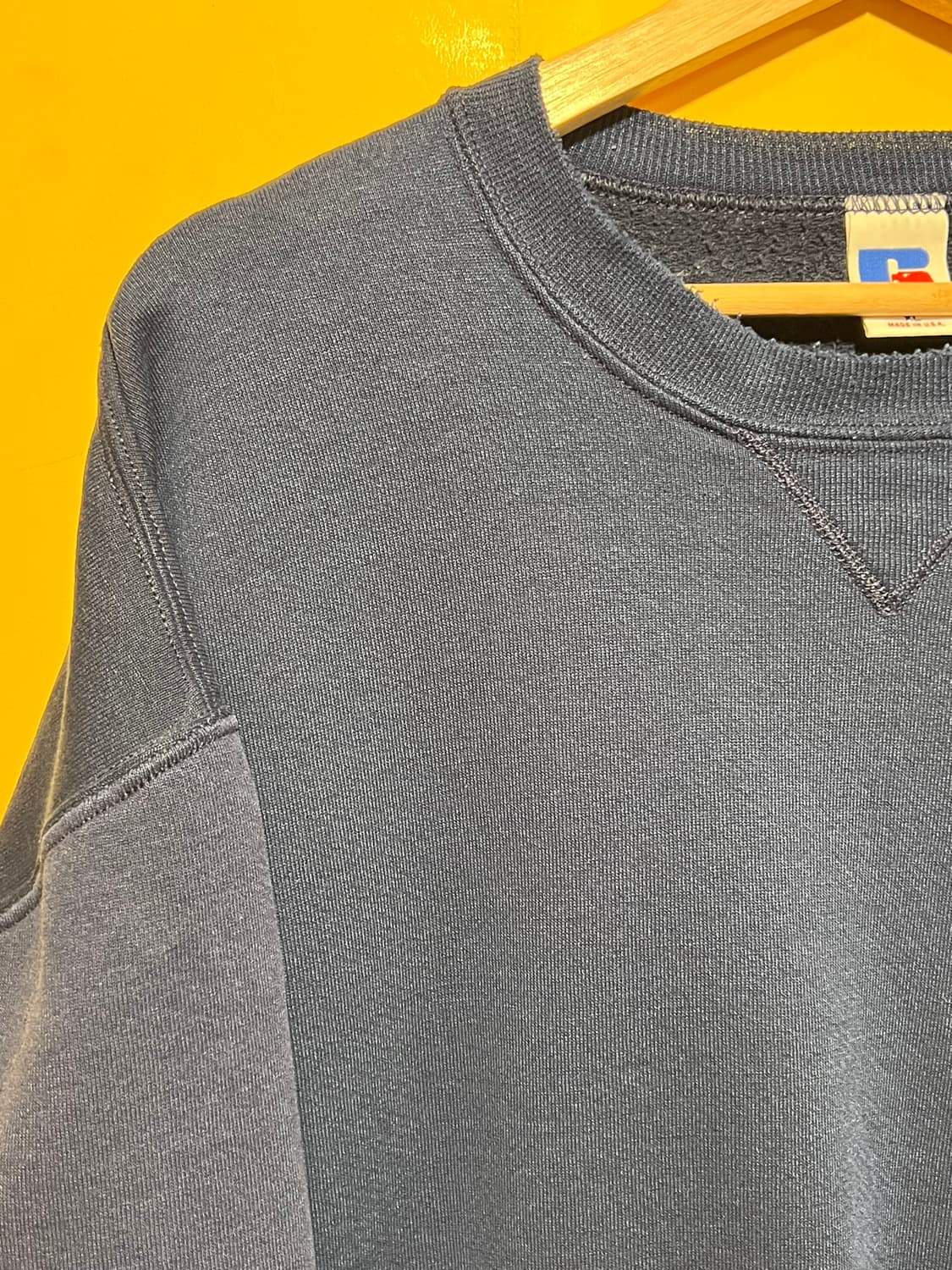 90's [XL] 러셀 애슬레틱 USA 무지 맨투맨 클래식 아메카지 상품이미지5