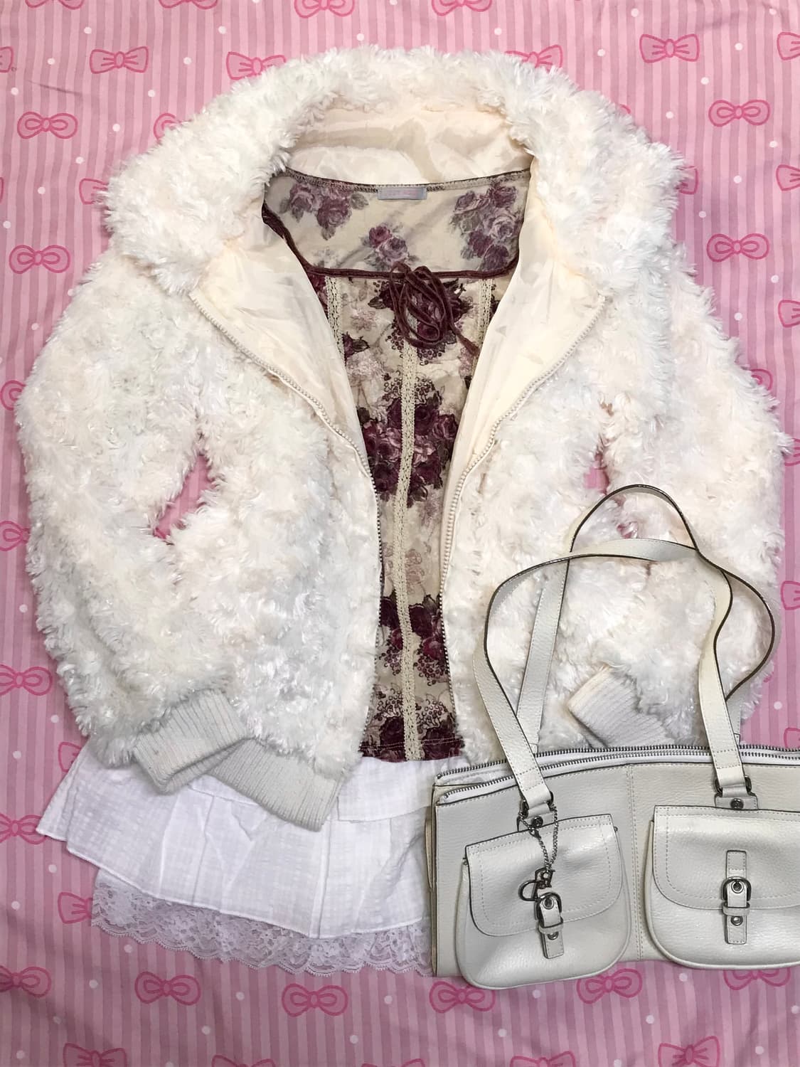 레스트로즈 벨벳 플로럴 빈티지 슬리브 상품이미지2