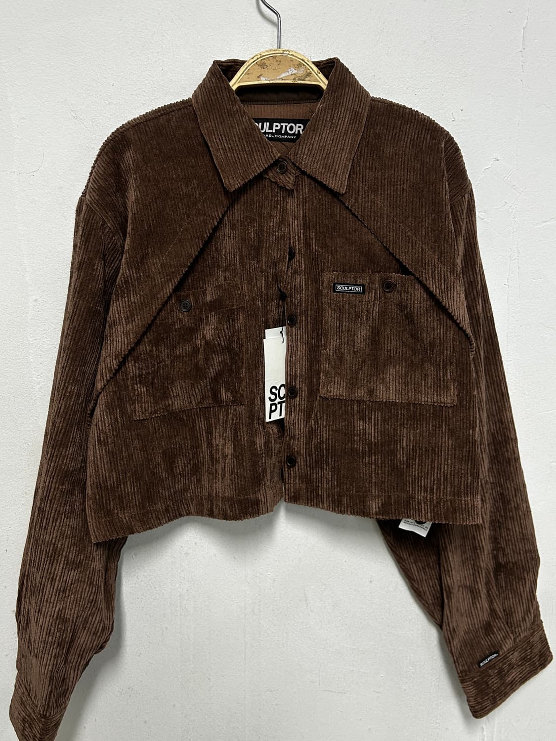 스컬프터 코듀로이 셔츠 상품이미지3