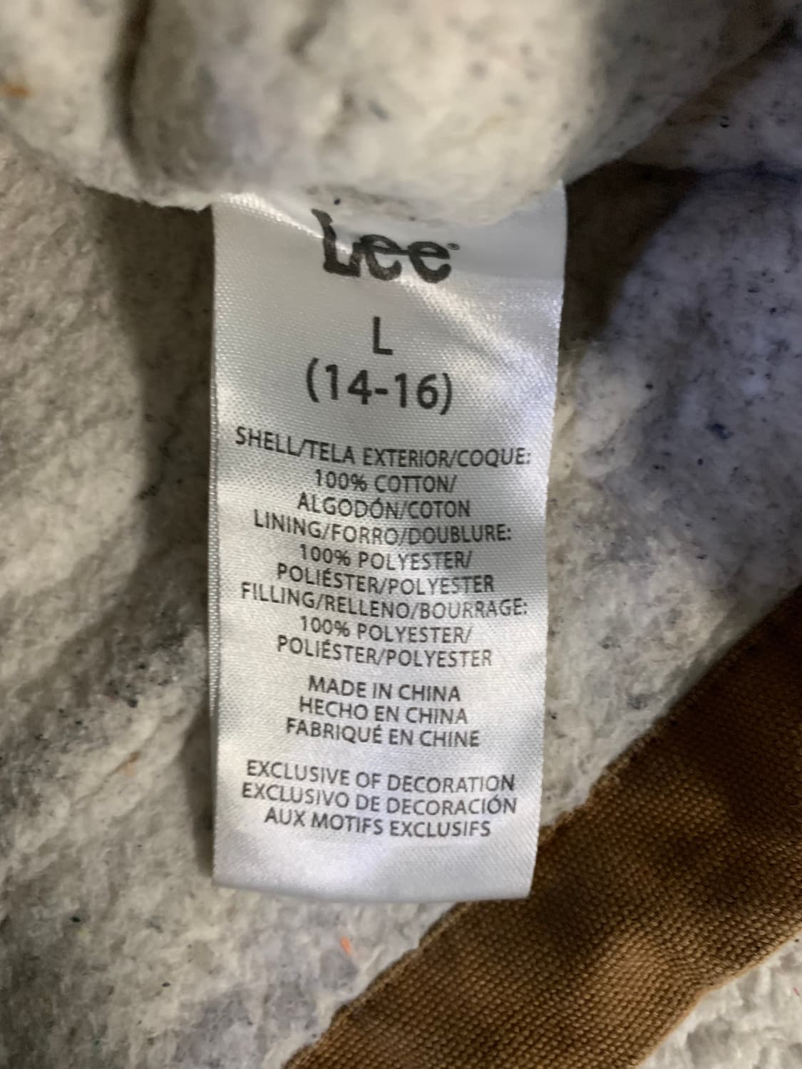 LEE 양털 워크자켓 상품이미지3