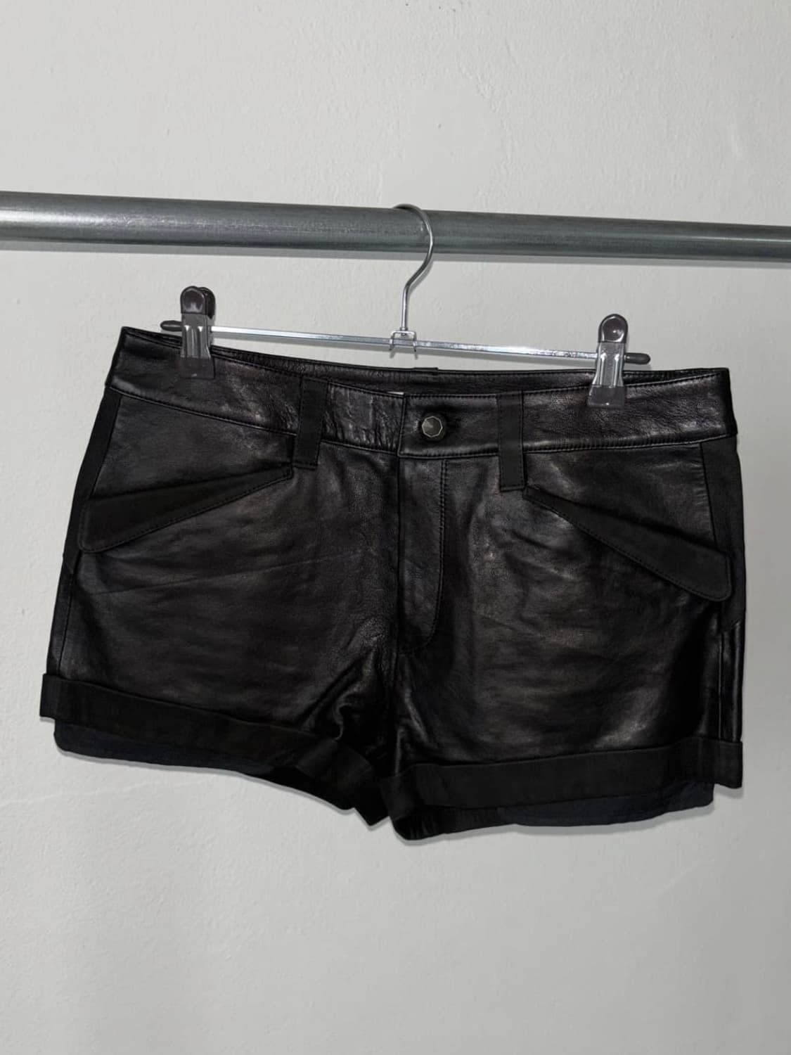Real leather shorts 상품이미지3