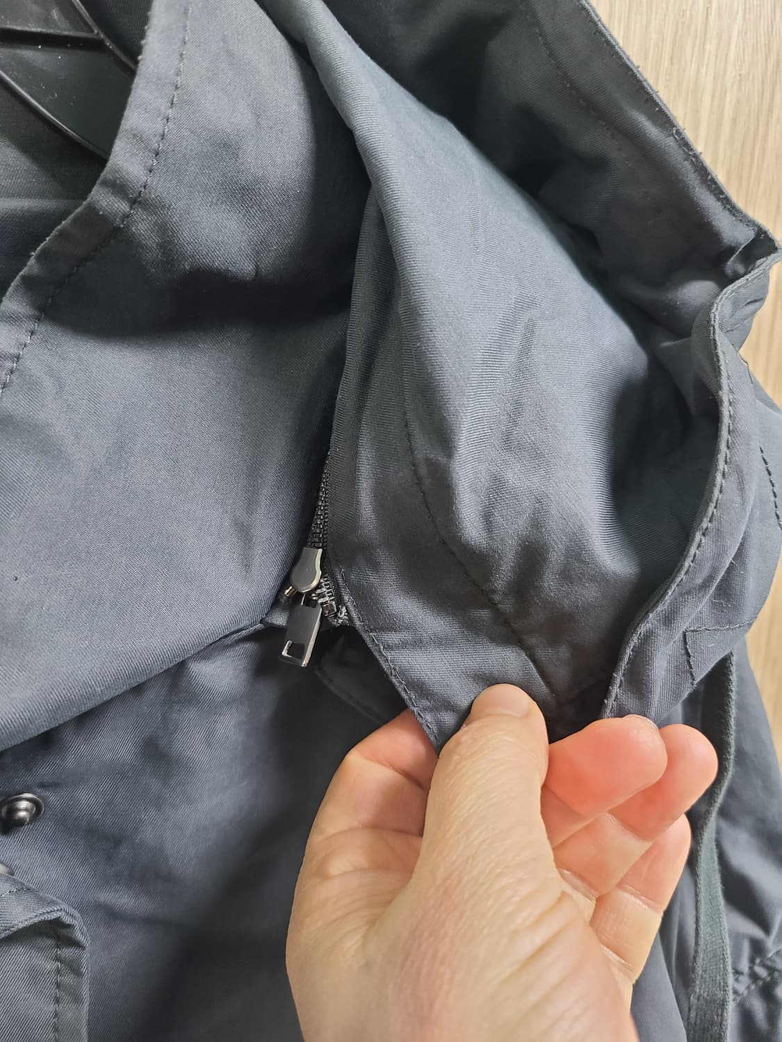 오즈세컨 롱 야상 점퍼  상품이미지4