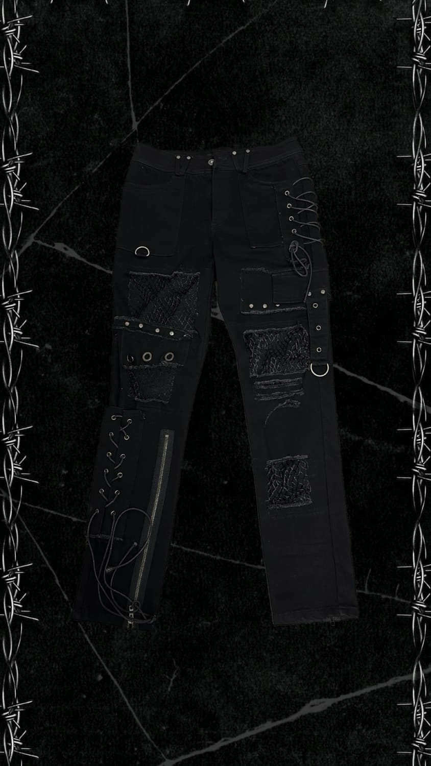 Punkrave Deranged World Trousers 상품이미지1