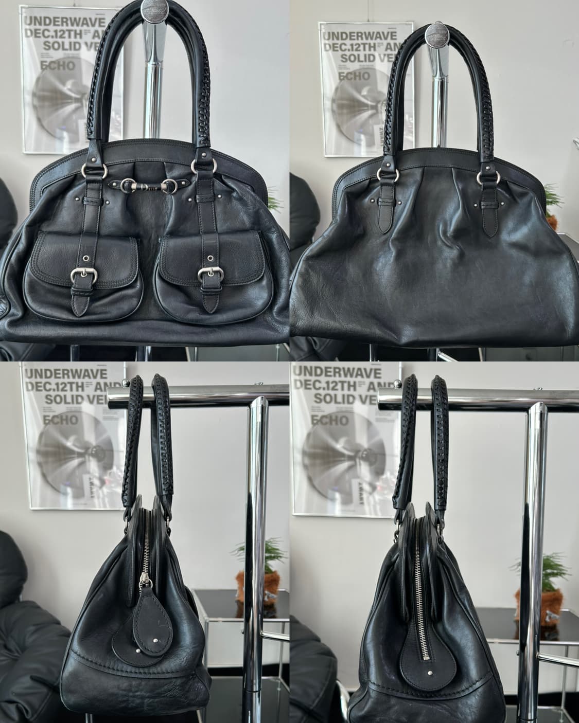 디올 마이 디올 레더 투포켓 토트백 상품이미지5