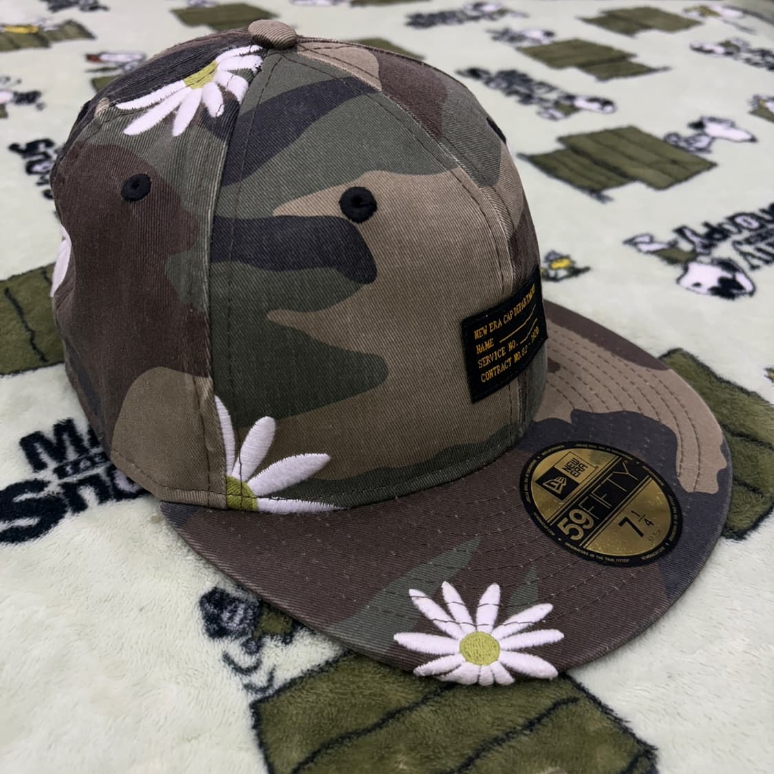 뉴에라 카모 플라워자수 스냅백 상품이미지3