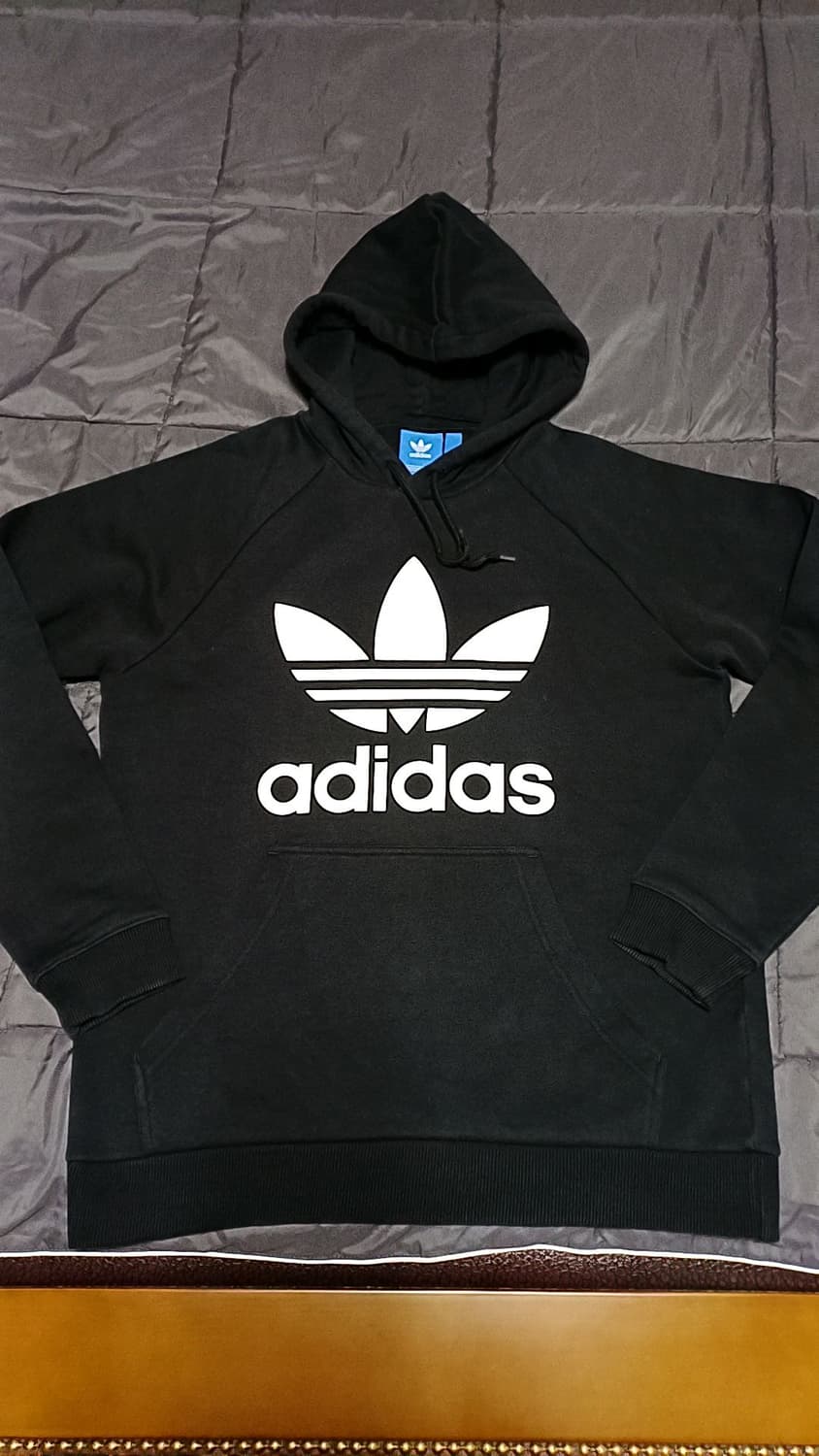 아디다스 기모후드 실측100 가슴55 기장70 상품이미지1