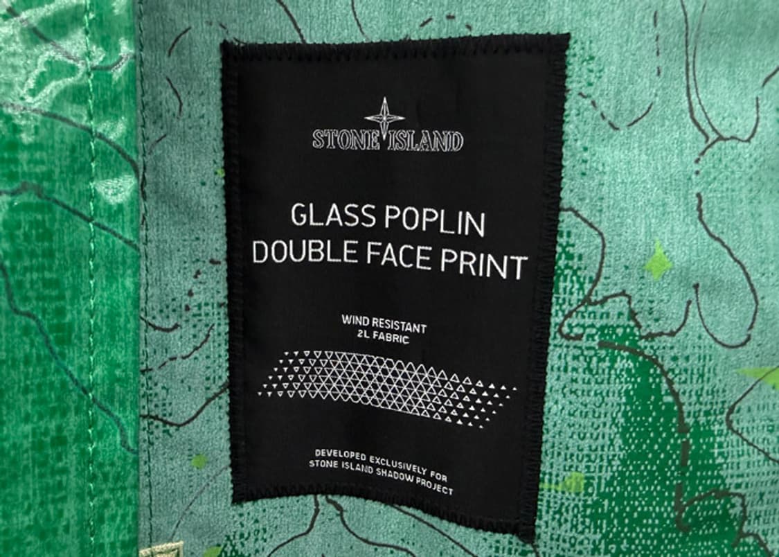 스톤아일랜드 쉐도우 프로젝트 글라스 포플린 자켓 상품이미지8