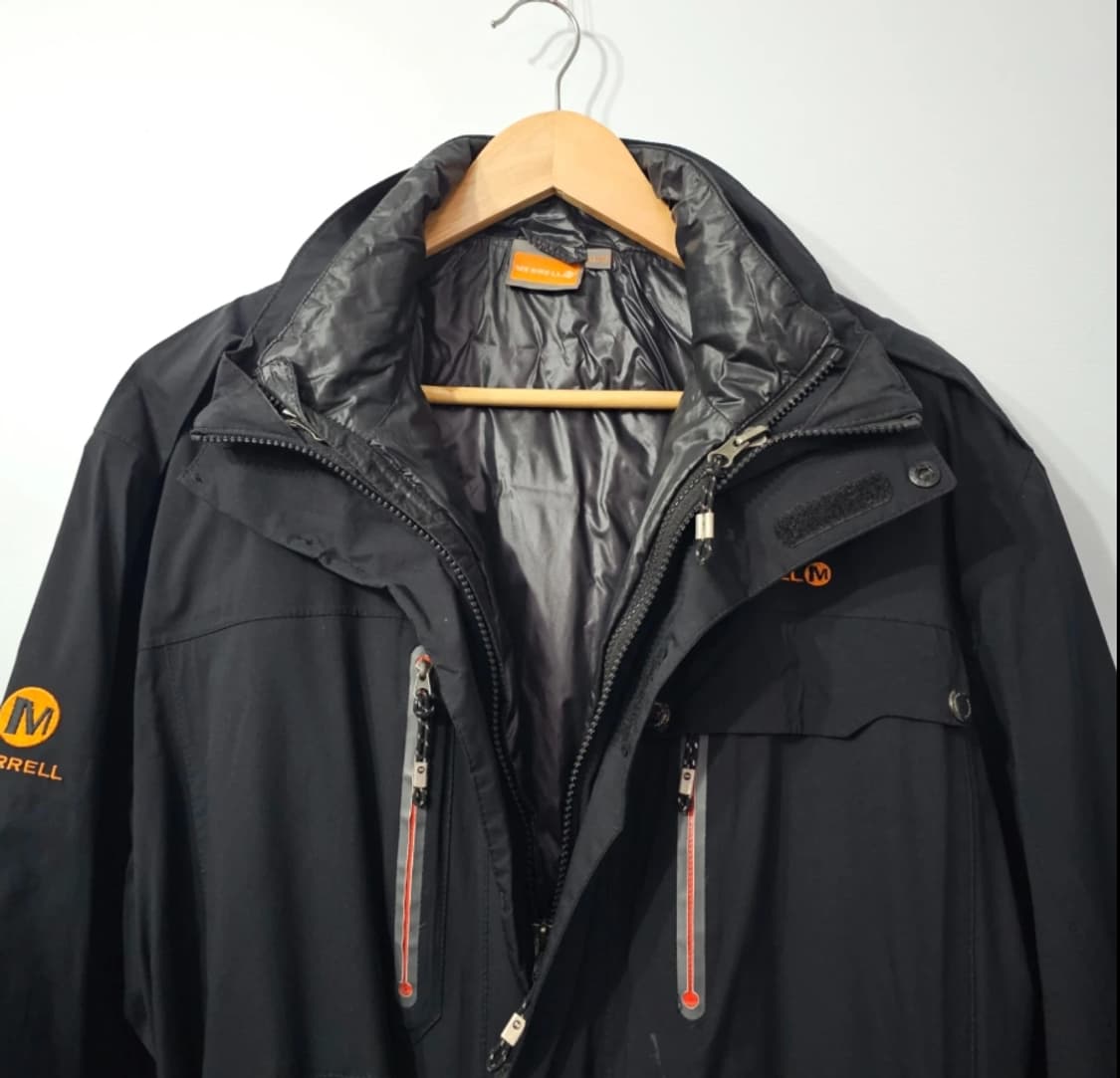 머렐 opti-shell 블랙 자켓 105 상품이미지8