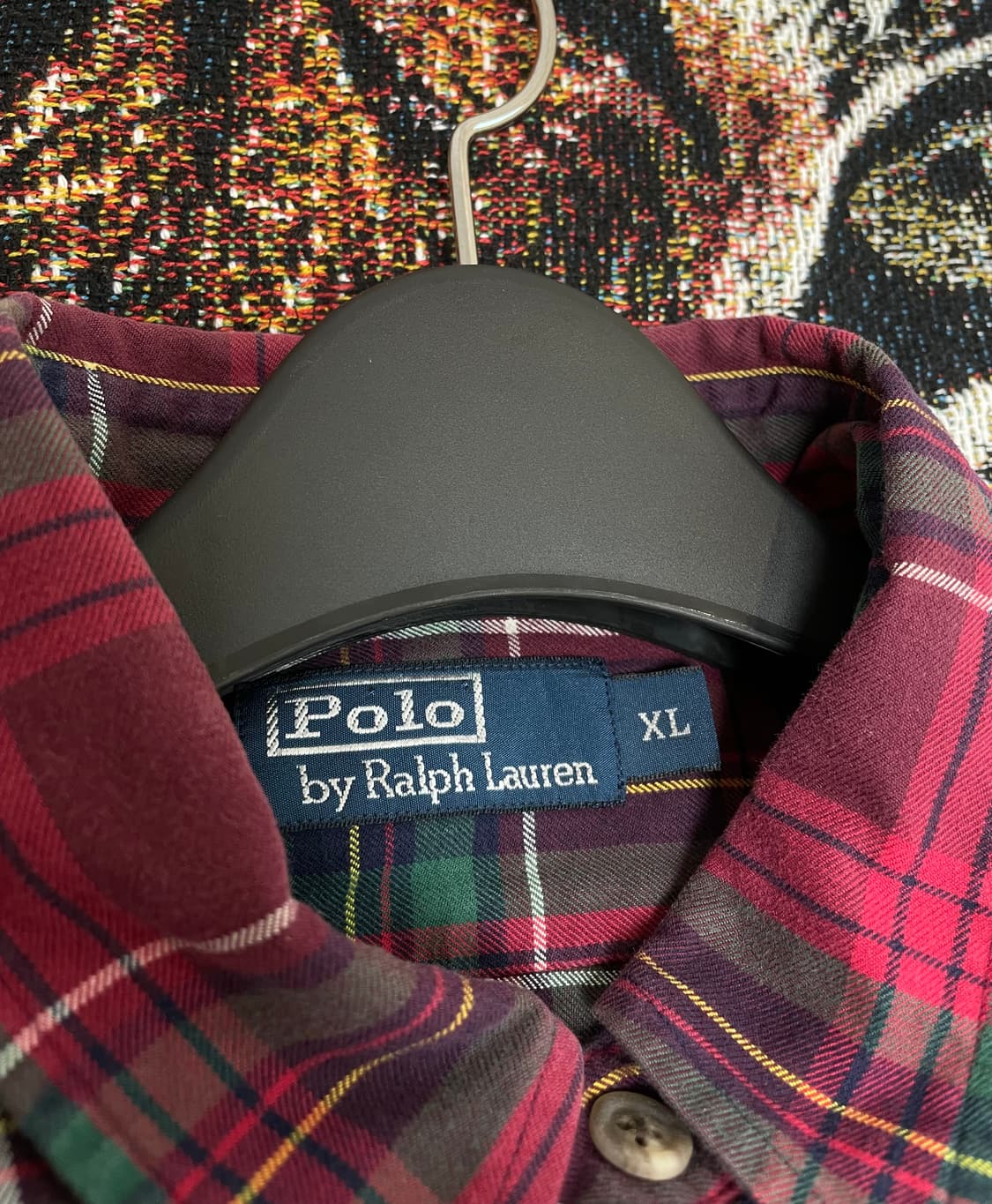 (XL) 폴로 랄프로렌 투포켓 체크셔츠 100-103 상품이미지2