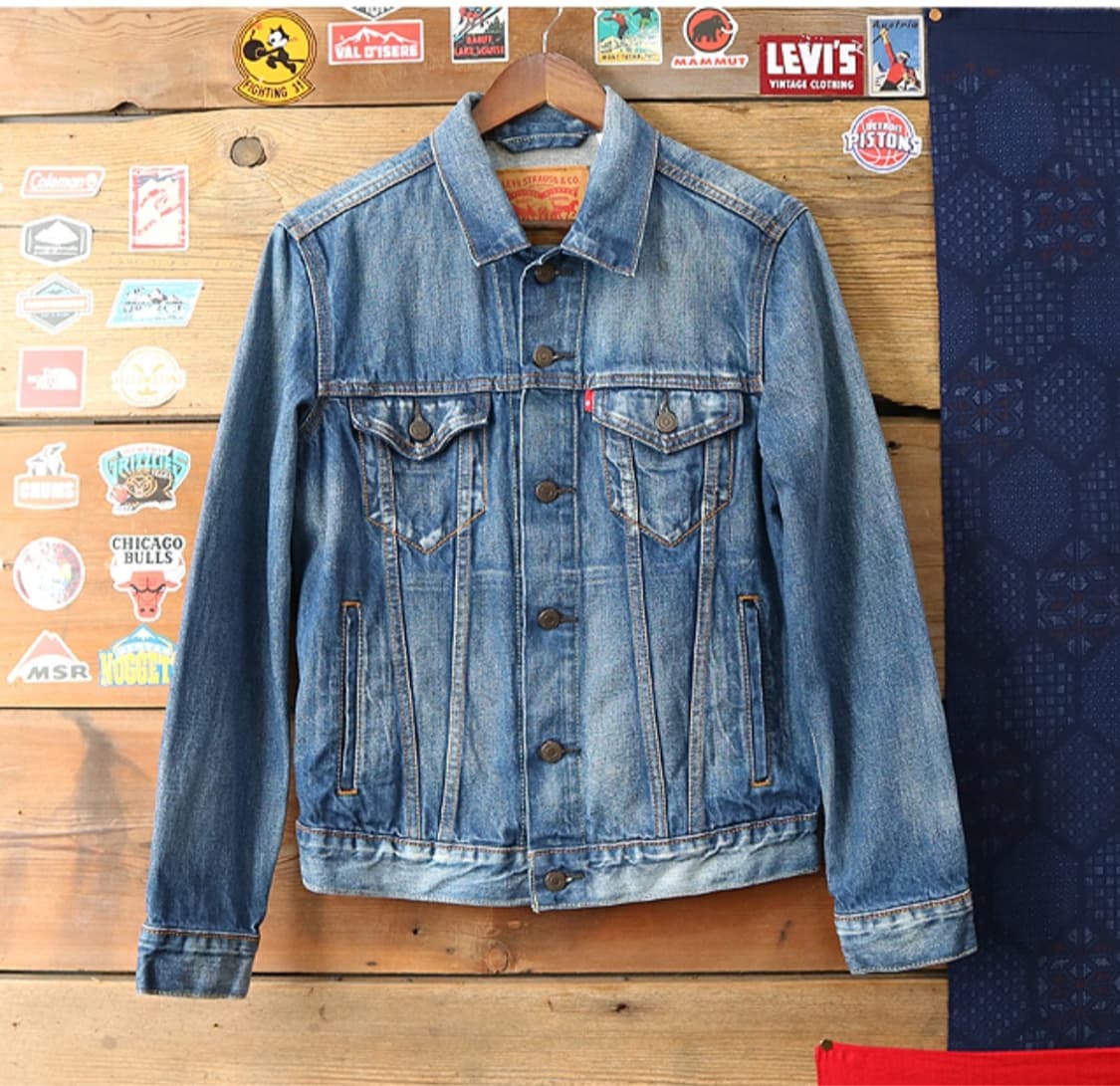 
LEVIS 리바이스 워싱 가공 데님자켓
S 상품이미지1