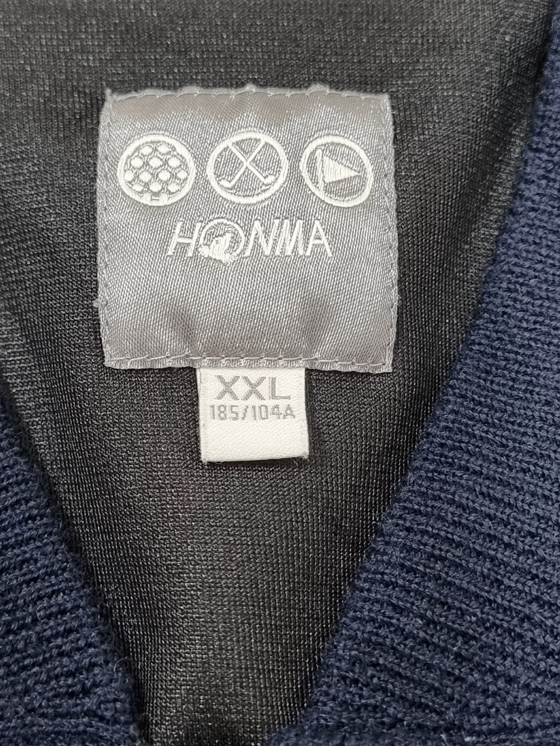 혼마 방풍 울 집업조끼 (C916 상품이미지3