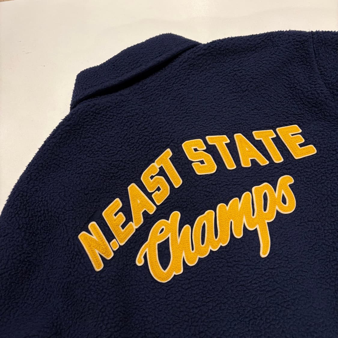 [S] 폴로 랄프로렌 레터맨 블루 NYC 플리스 야구점퍼 B609 상품이미지10