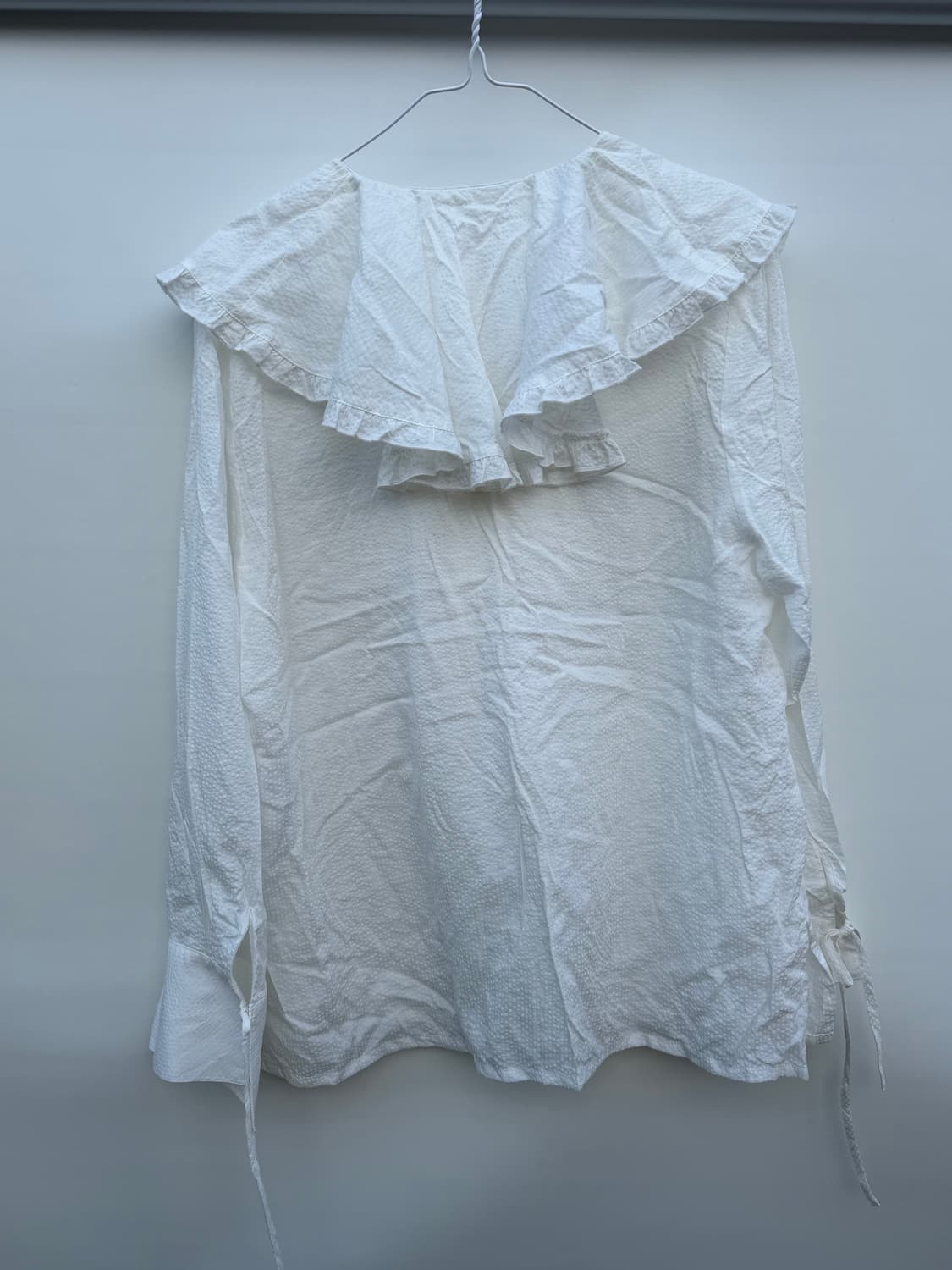 프릴 블라우스 너드 상품이미지2