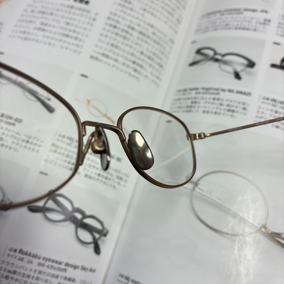 Micedraw Tokyo 마이스드로우 도쿄 무광골드 티타늄 일본 안경 상품이미지8