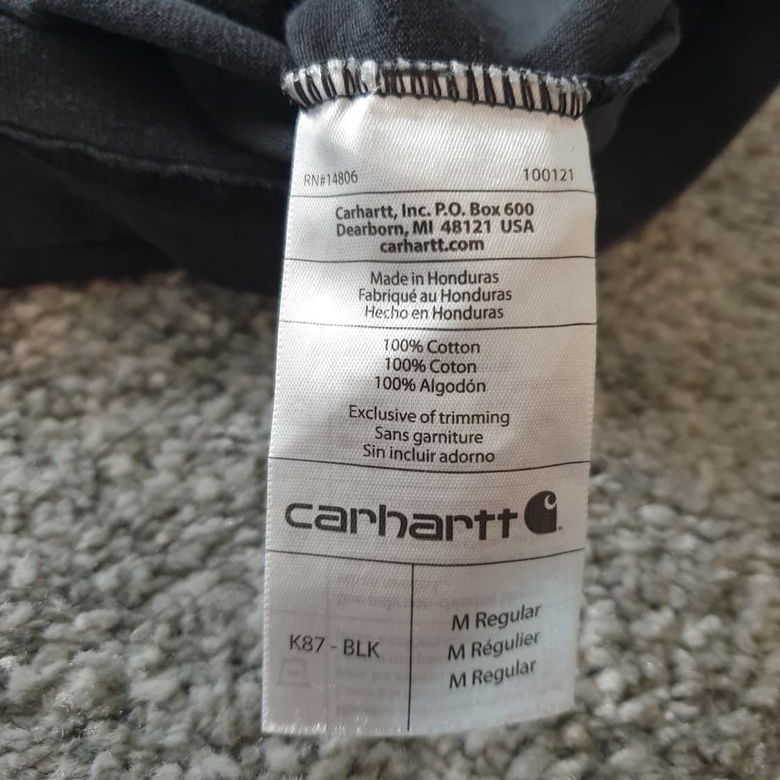 [무료배송] CARHARTT 반팔 티셔츠 상품이미지3