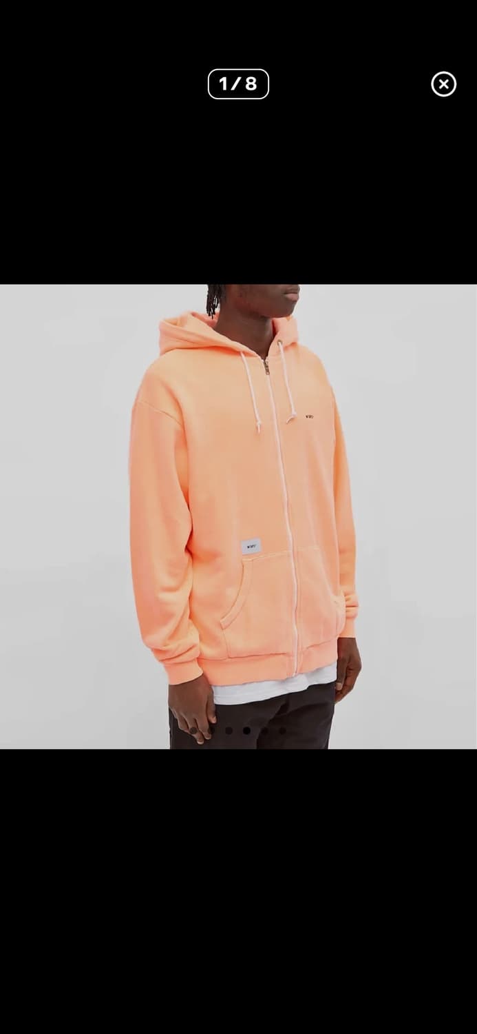 Wtaps 21 ss flat Hood zip-up 상품이미지1