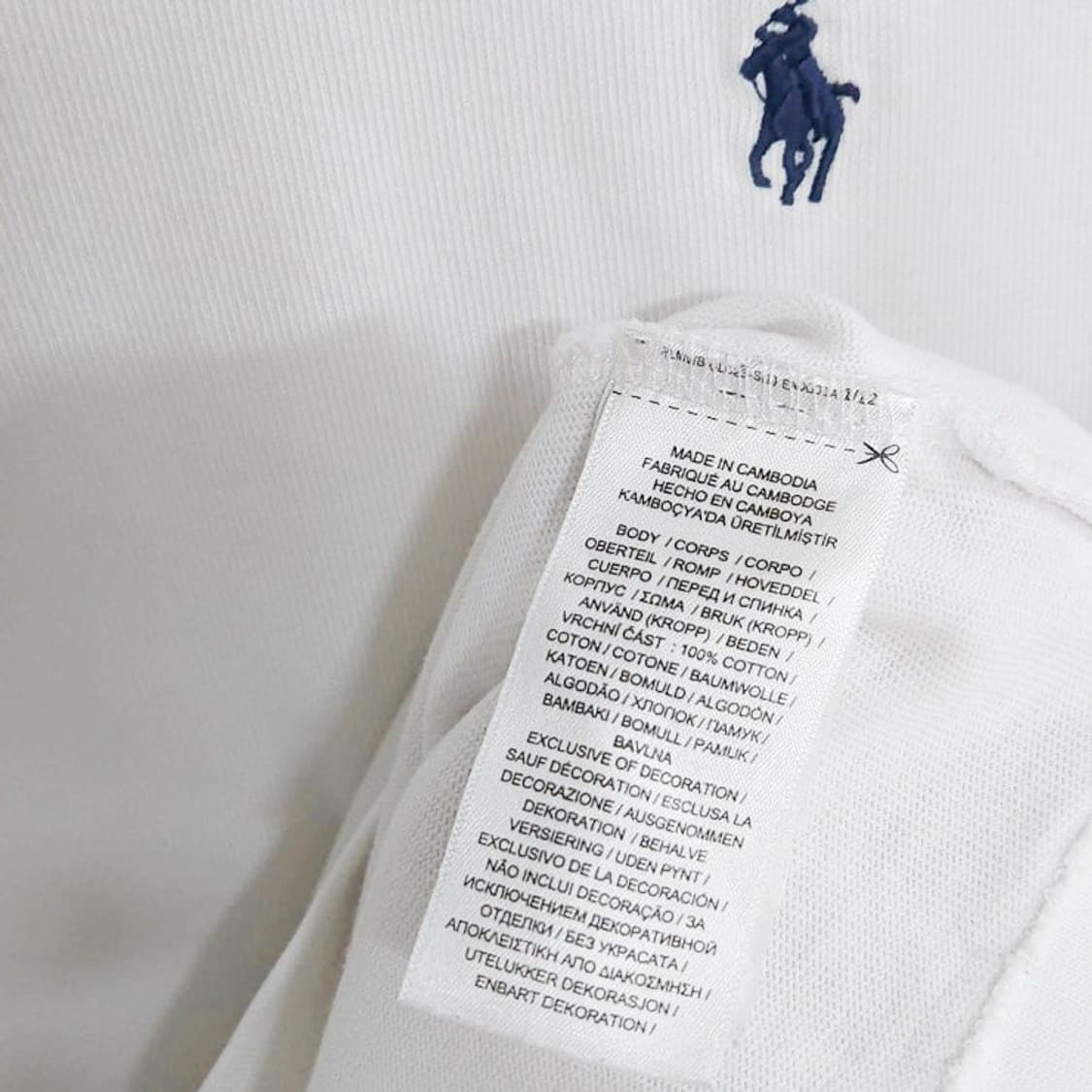 105 POLO 폴로 랄프로렌 반팔 티셔츠 져지크루넥 상품이미지5