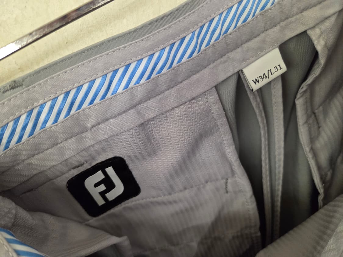 풋조이 남성 회색 바지 상품이미지5