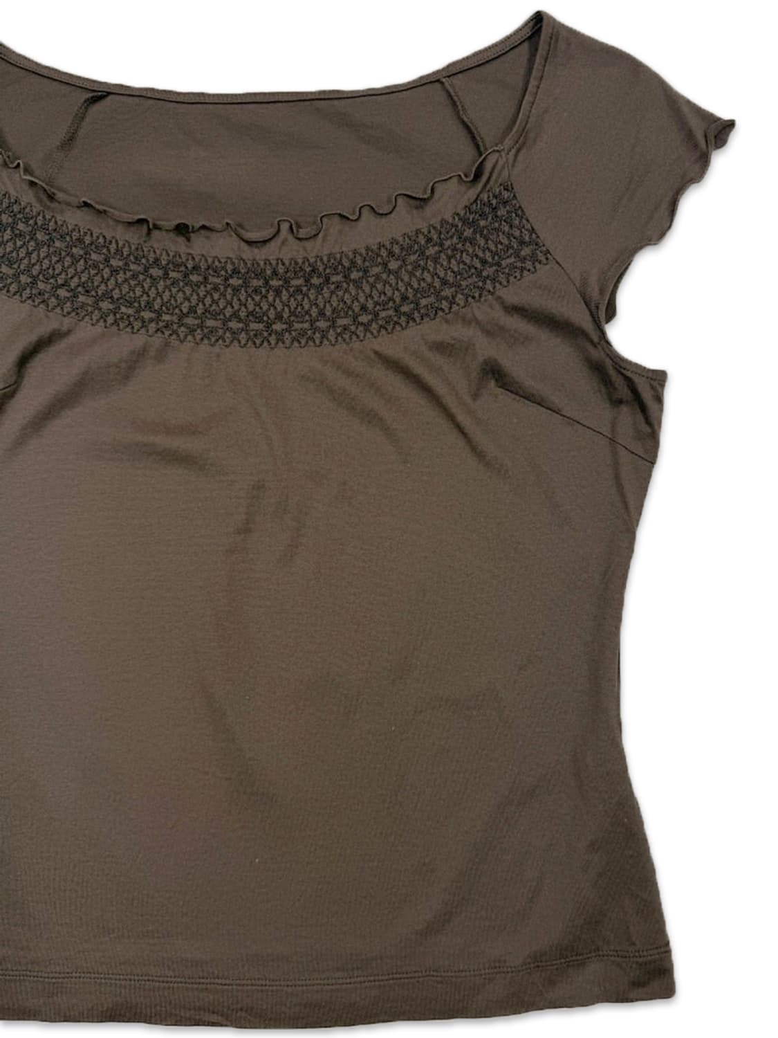 빈티지 브라운 나그랑 반팔티 상품이미지2