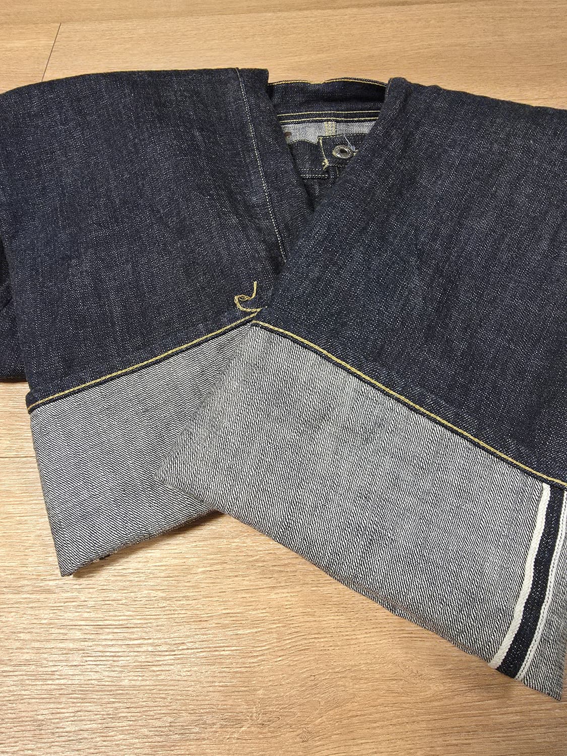 (34)트로피클로딩 1604 더트데님팬츠 신치백 셀비지 청바지 1605 상품이미지7