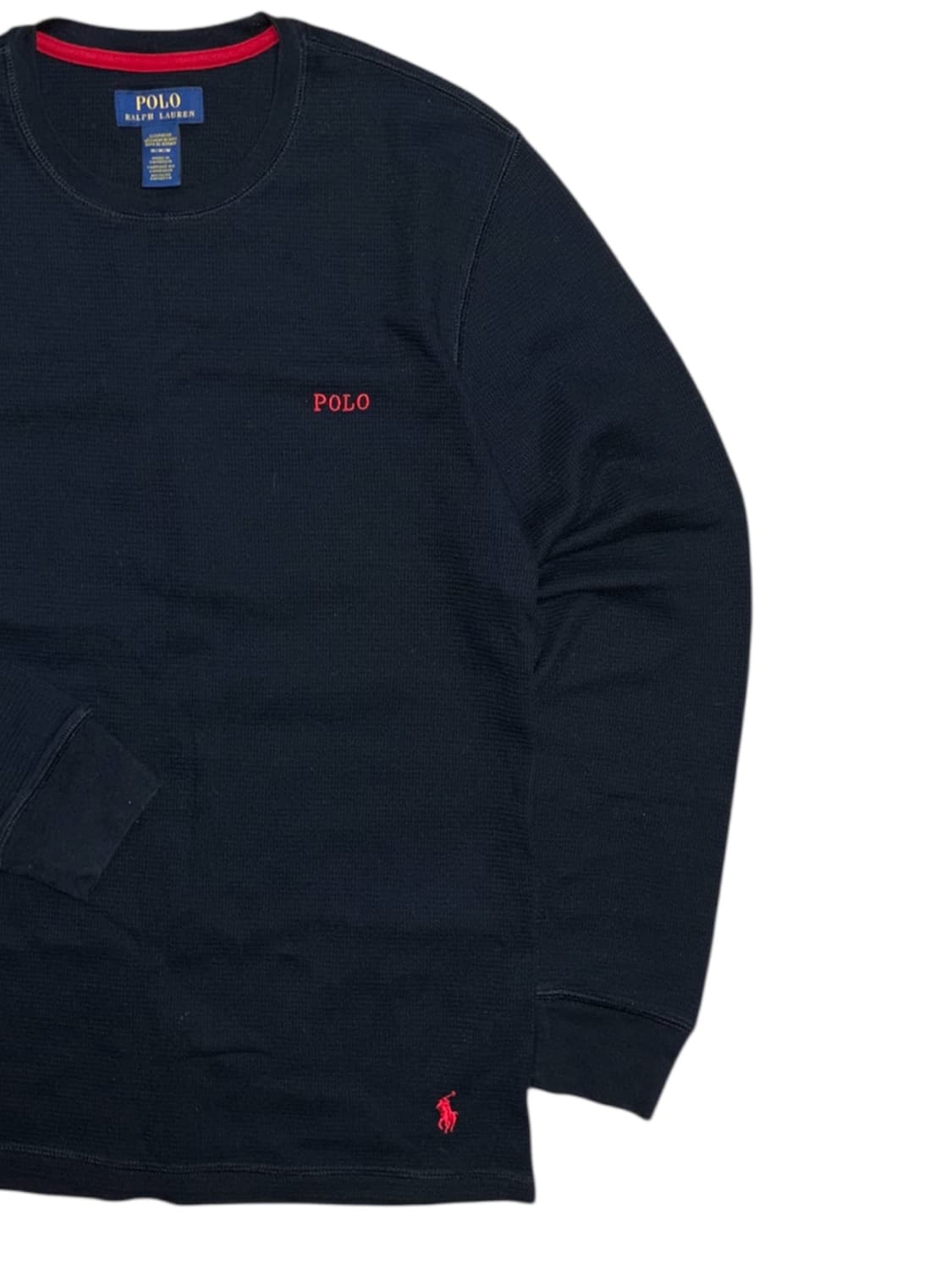 폴로 랄프로렌 와플 롱슬리브 상품이미지6