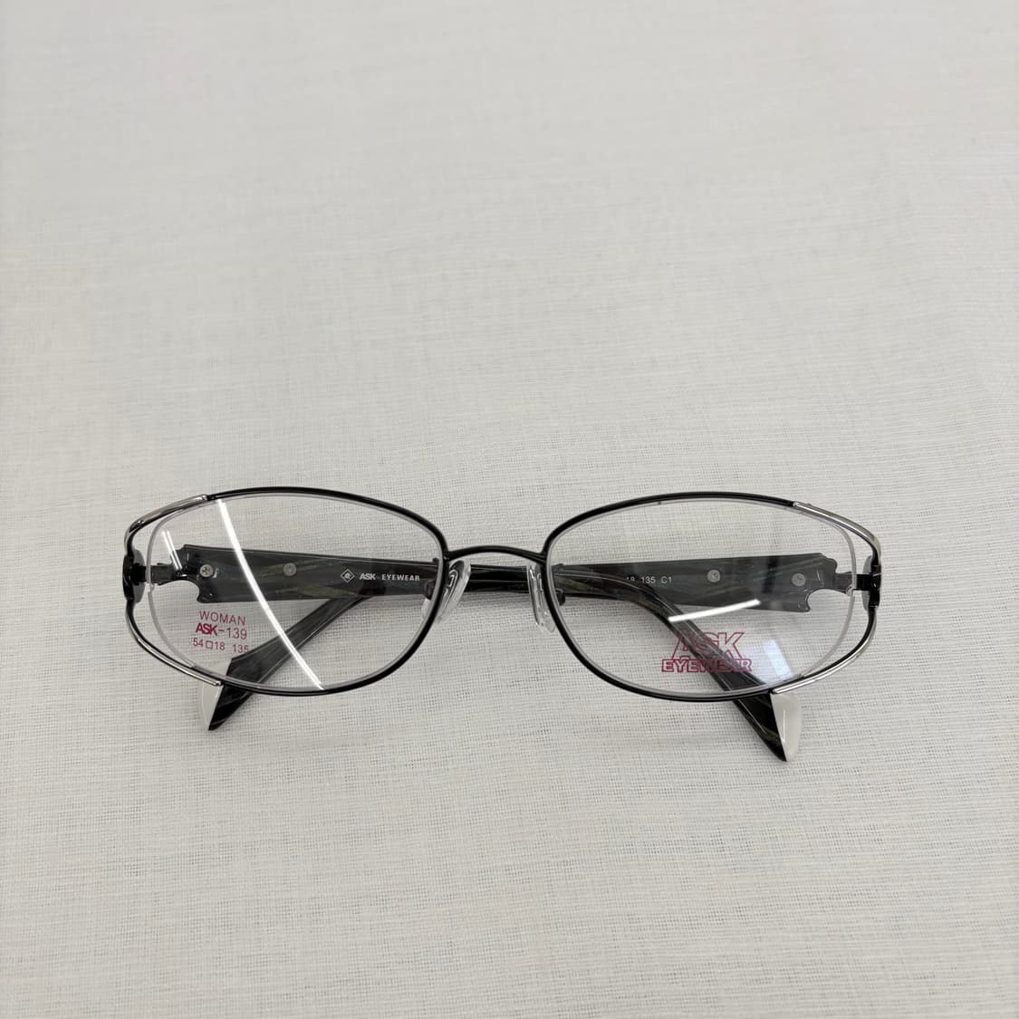 ASK 긱시크 블랙 빈티지안경 상품이미지6