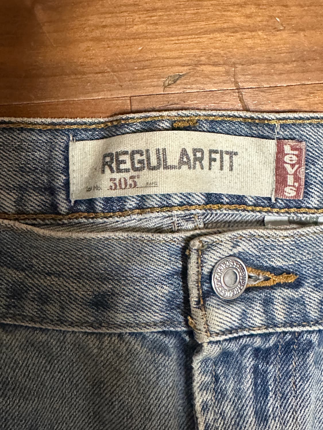 빈티지 리바이스 505 연청  상품이미지3