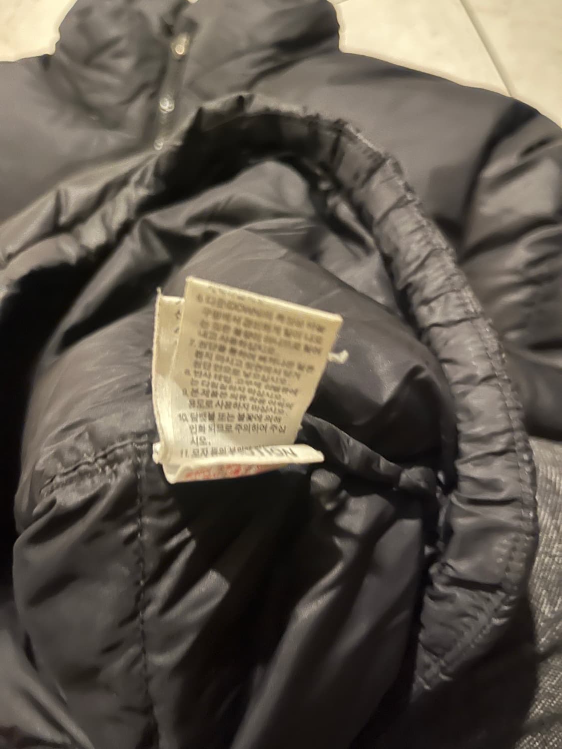 노스페이스 700 구스다운 패딩 M 상품이미지8