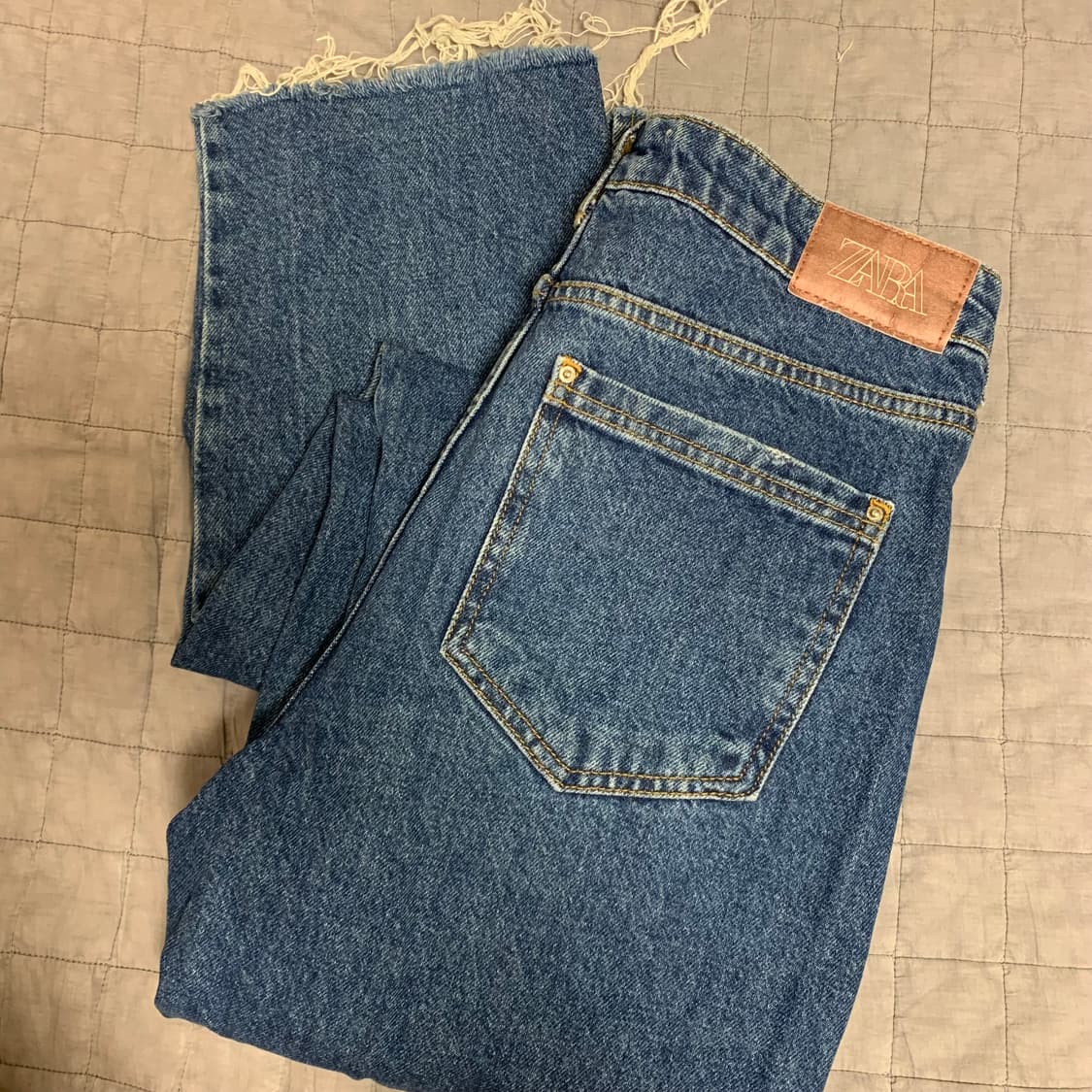 자라 데님 릴렉스드 슬림 36 상품이미지4