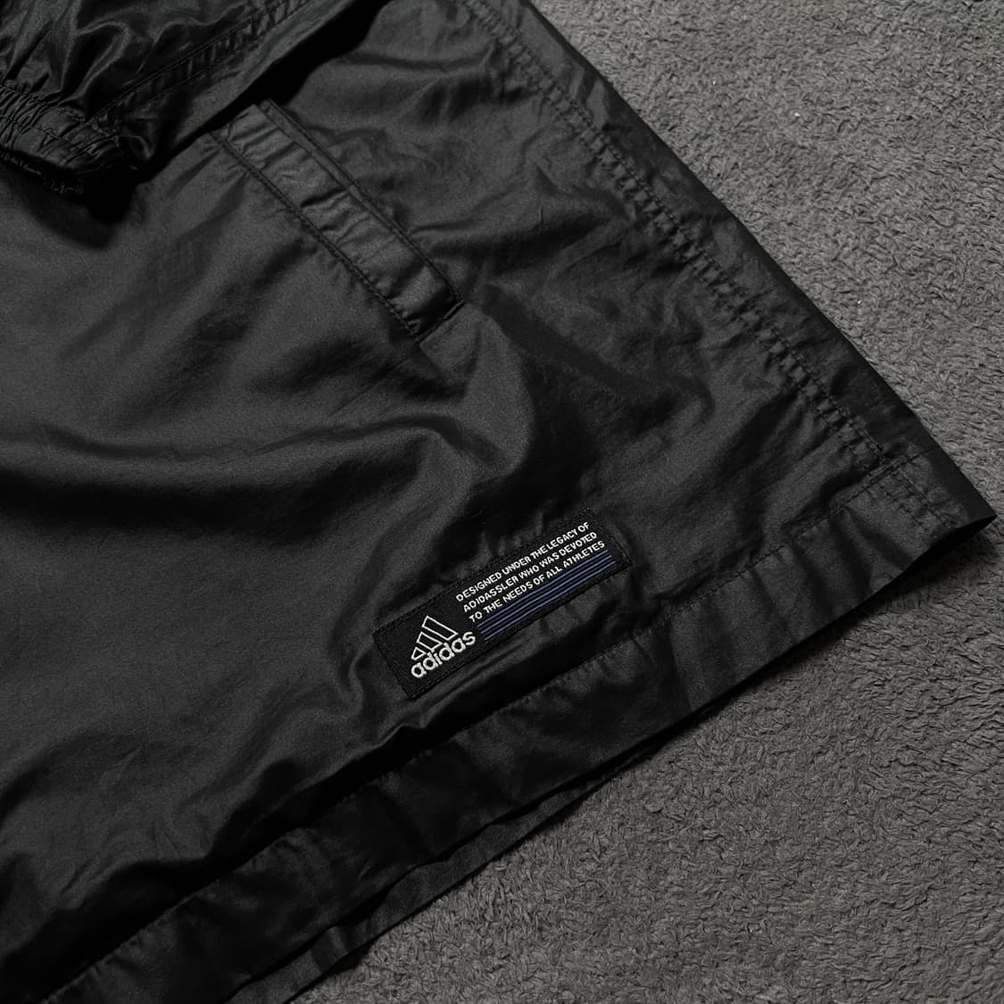 아디다스 빅로고 블랙 바람막이 상품이미지3