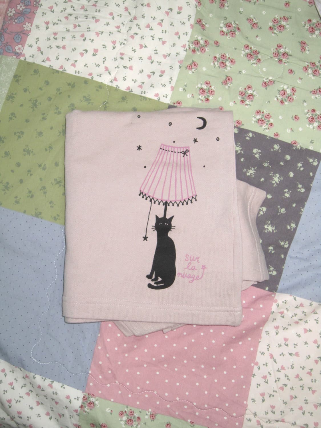 vintage neco v-neck T mori babypink 상품이미지1