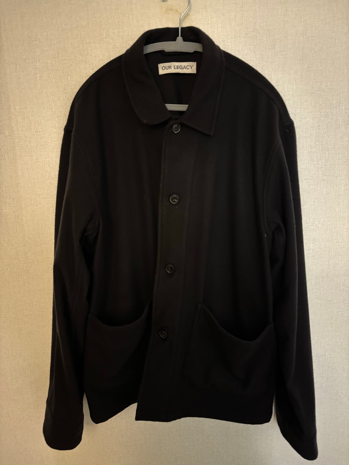 [46] 아워레가시 아카이브 박스 자켓 블랙 상품이미지4