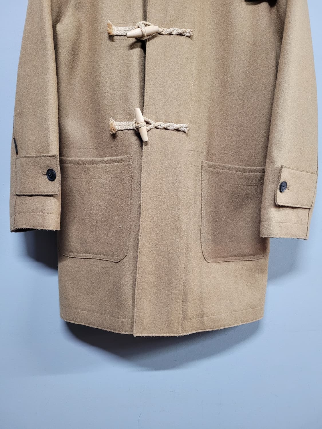 유니폼 브릿지 울 더플 코트 상품이미지2