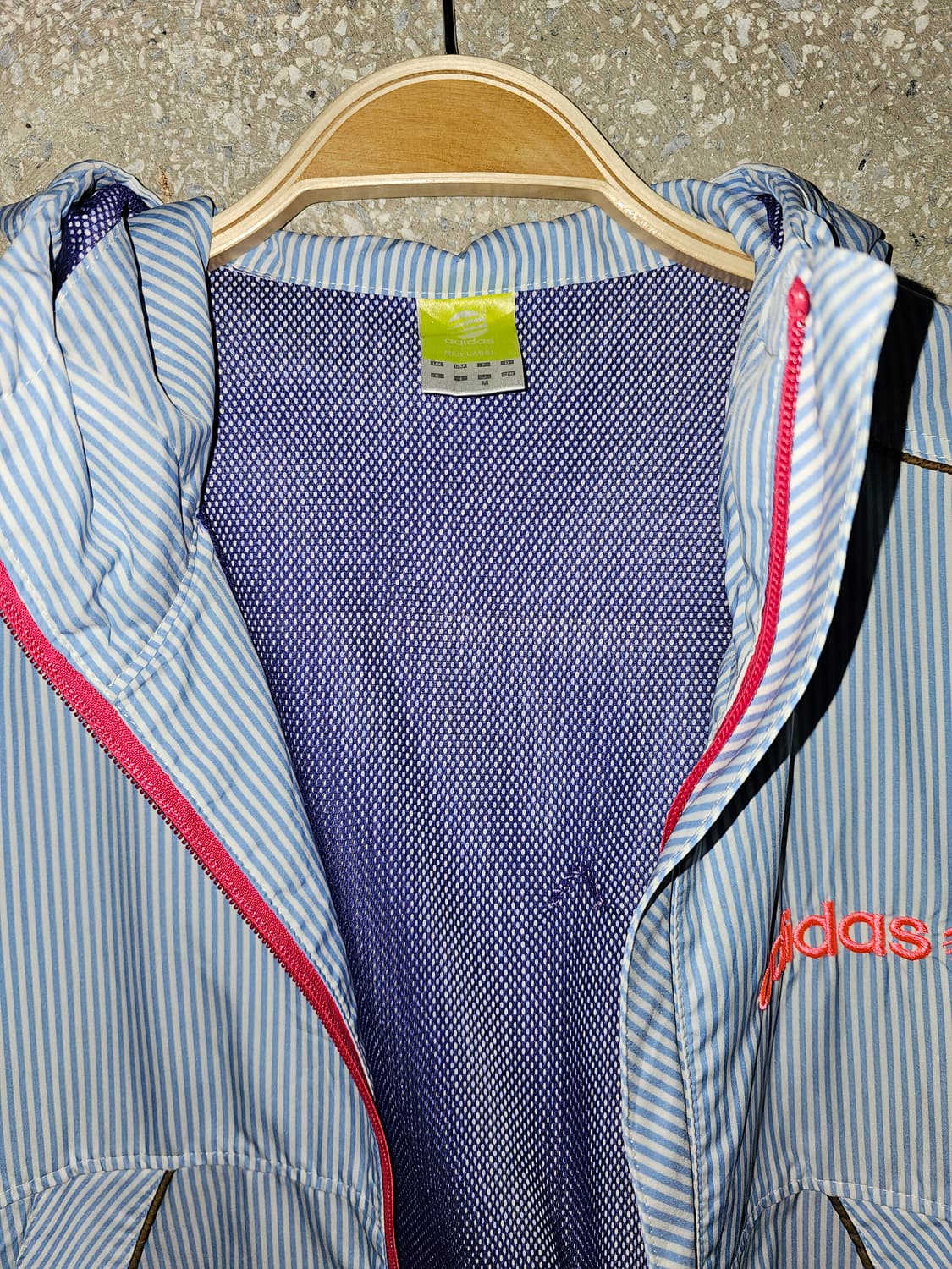 Japan Adidas PinStripe 바람막이 상품이미지6