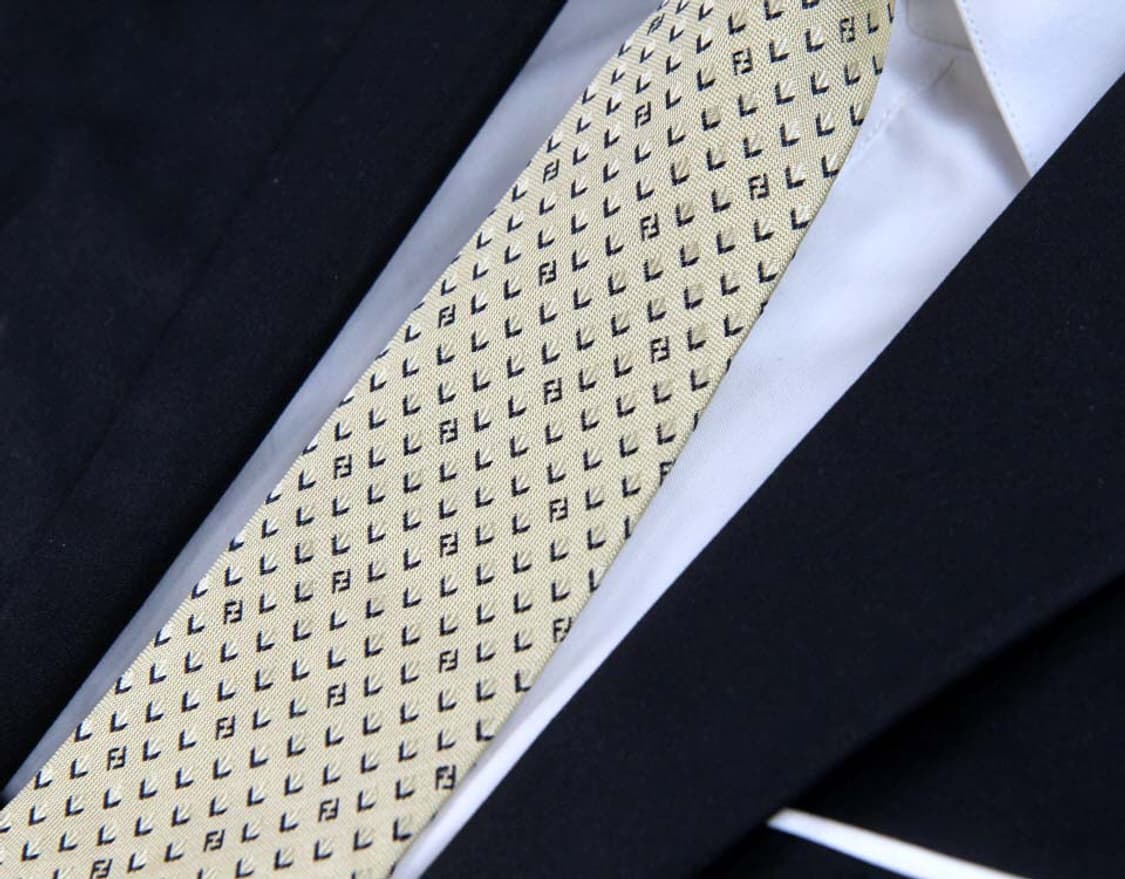펜디 8.9cm A등급 FF로고 남자 명품 넥타이 상품이미지5