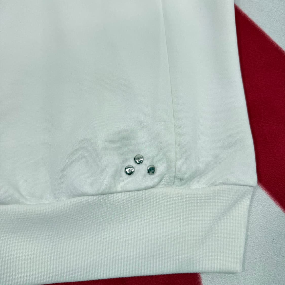 아디다스 화이트실버 후드 져지 여성 85 실측 44-55 상품이미지6