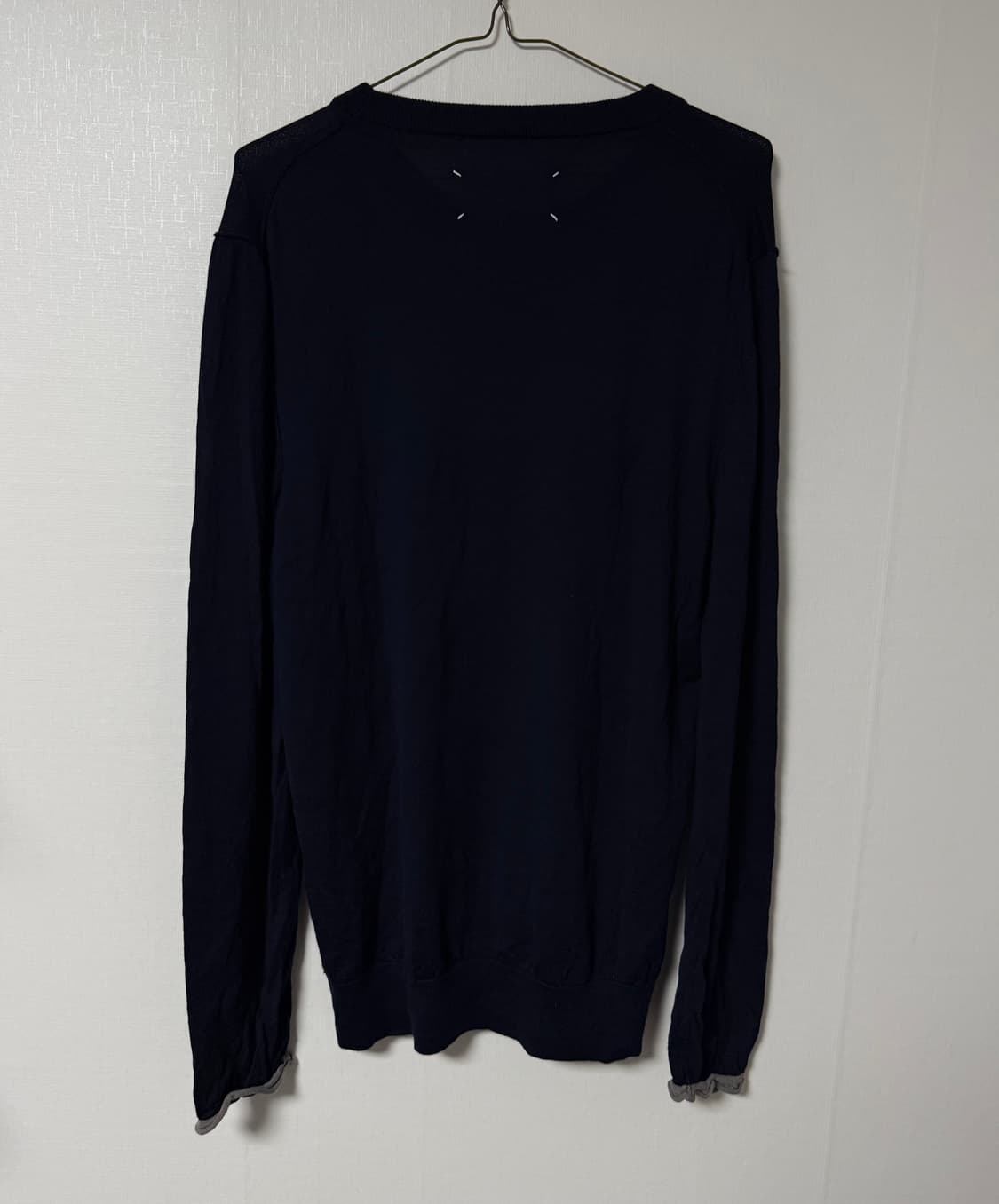 마틴 마르지엘라 소매 레이어드 데끼 니트 상품이미지2