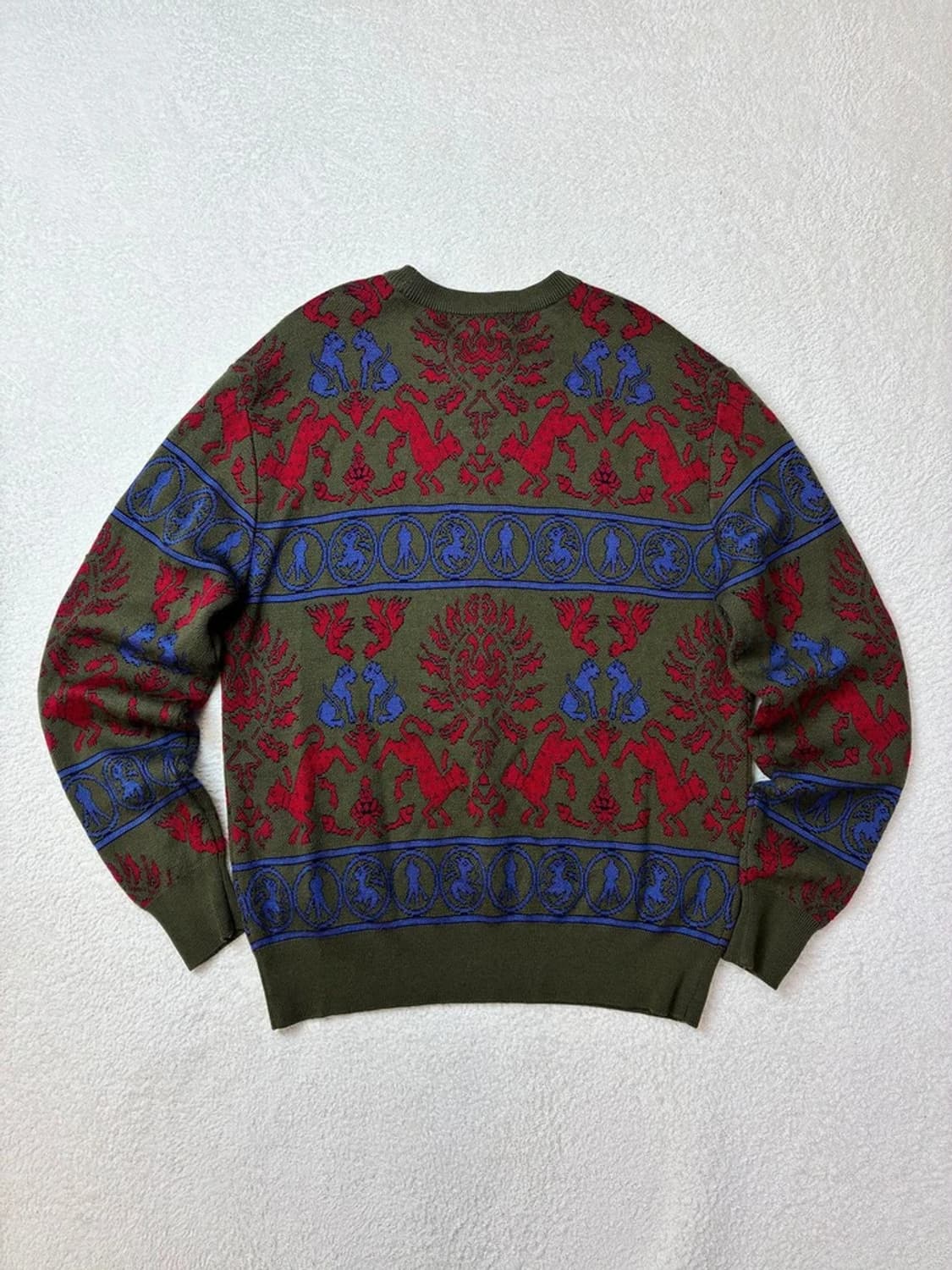 크리스찬디올 90's 멀티 배색 울 100% 니트 PN5802    상품이미지5