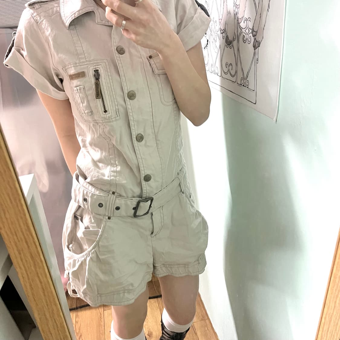 버버리 블루라벨 사파리 점프수트  상품이미지5